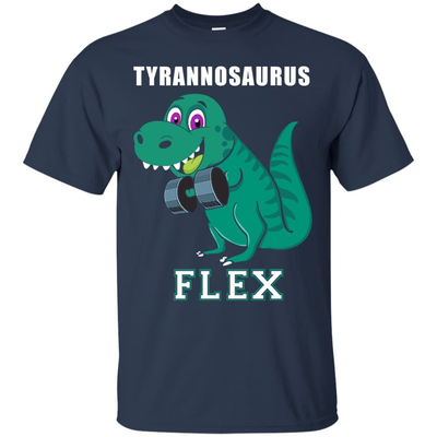 Dinosaur Lifting-T-Shirt & Hoodie-Classic T-Shirt-Navy