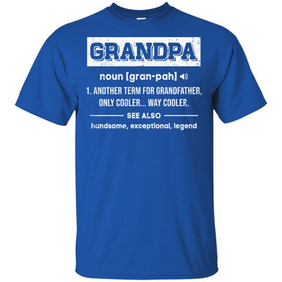 Grandpa Gifts Grandpa Definition Fathers Day-T-Shirt & Hoodie-Classic T-Shirt-Royal