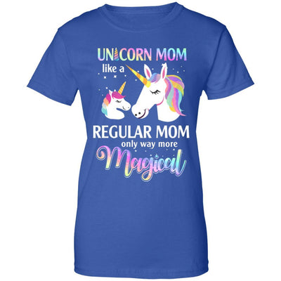 Mamacorn Unicorn Mom Like A Regular Mom Mothers Day-T-Shirt & Hoodie-Women's T-Shirt-Royal