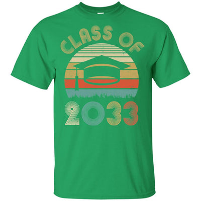 Class Of 2033 Grow With Me Graduation First Day Of School Youth-Youth Shirt-Youth T-Shirt-Irish Green