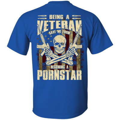 BEING A VETERAN-T-Shirt & Hoodie-Classic T-Shirt-Royal