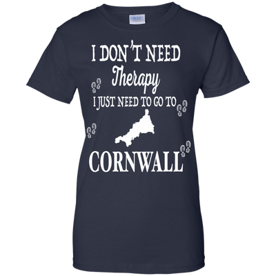 I Just Need To Go To Cornwall-T-Shirt & Hoodie-Women's T-Shirt-Navy