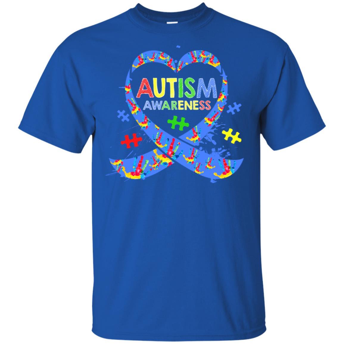World Autism Awareness 2 April Dad Mom Kid Autism Gift-T-Shirt & Hoodie-Classic T-Shirt-Royal