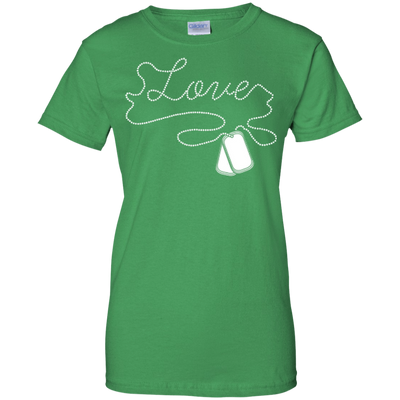 I'm A Soldier Love Military-T-Shirt & Hoodie-Women's T-Shirt-Irish Green