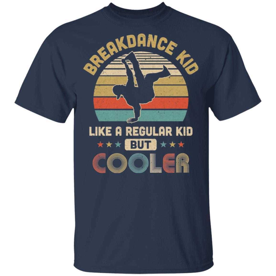 Breakdance Kids Funny Young Breakdancing Gift Breakdancer Youth-Youth Shirt-Youth T-Shirt-Navy