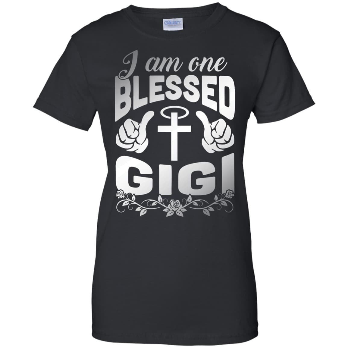 I Am One Blessed GiGi-T-Shirt & Hoodie-Women's T-Shirt-Black