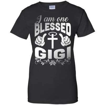 I Am One Blessed GiGi-T-Shirt & Hoodie-Women's T-Shirt-Black