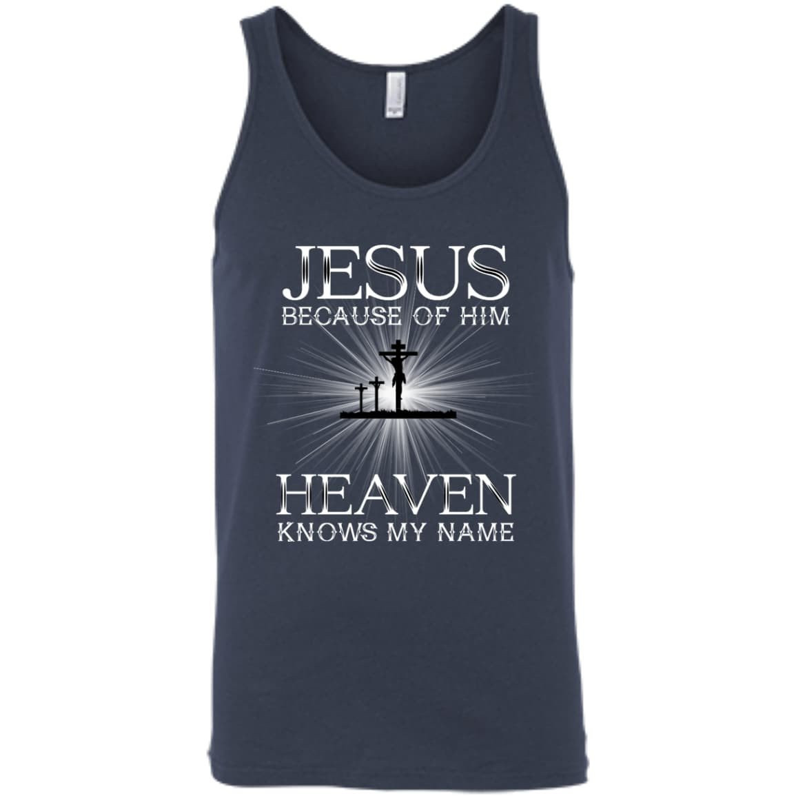 Heaven Knows My Name-T-Shirt & Hoodie-Unisex Tank-Navy