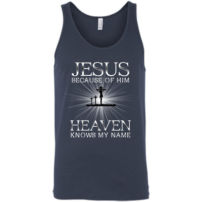 Heaven Knows My Name-T-Shirt & Hoodie-Unisex Tank-Navy