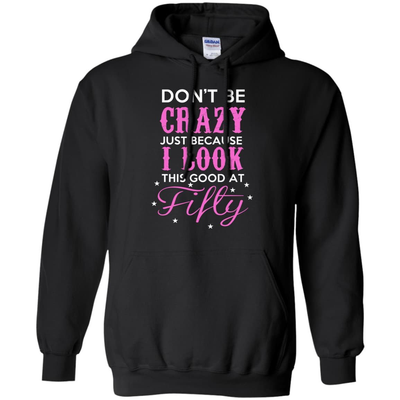 GOOT AT FIFTY-T-Shirt & Hoodie-Pullover Hoodie-Black