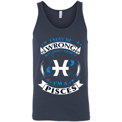 I may be wrong but I highly doubt it PISCES-T-Shirt & Hoodie-Unisex Tank-Navy