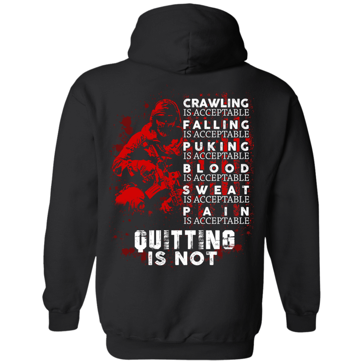 SPARTAN WARRIOR-T-Shirt & Hoodie-Pullover Hoodie-Black