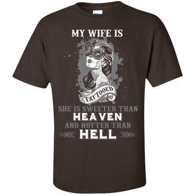 My Wife Is Tattooted-T-Shirt & Hoodie-Classic T-Shirt-Dark Chocolate