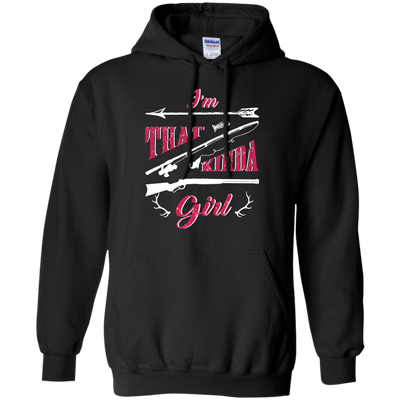 I'M THAT KINDA GIRL-T-Shirt & Hoodie-Pullover Hoodie-Black