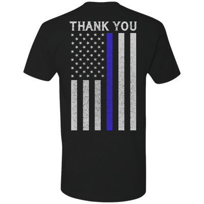 Police Thin Blue Line-T-Shirt & Hoodie-Premium T-Shirt-Black