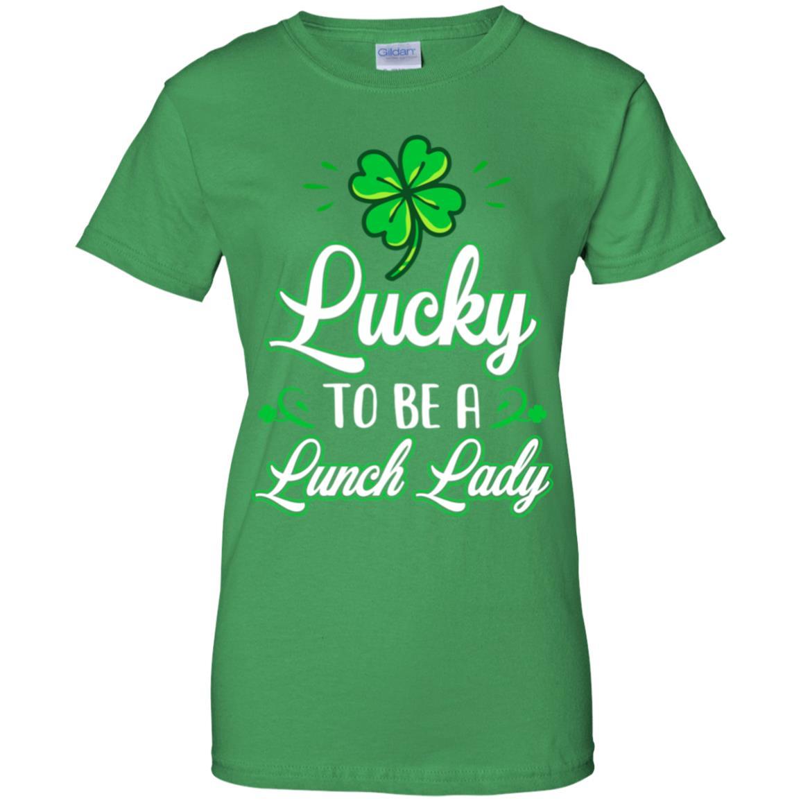 Lucky To Be A Lunch Lady St Patricks Day School Teacher