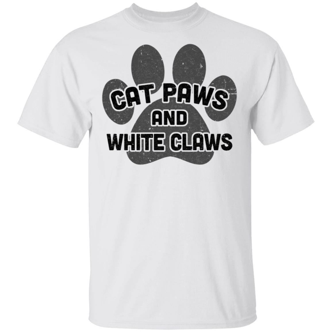 Cat Paws And White Claws Funny Cute Cat Lover