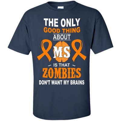You're Saaaafe - Multiple Sclerosis-T-Shirt & Hoodie-Classic T-Shirt-Navy