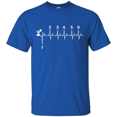 Heartbeat Gear Shifting-T-Shirt & Hoodie-Classic T-Shirt-Royal