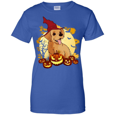 Happy Halloween Labrador Lover-T-Shirt & Hoodie-Women's T-Shirt-Royal