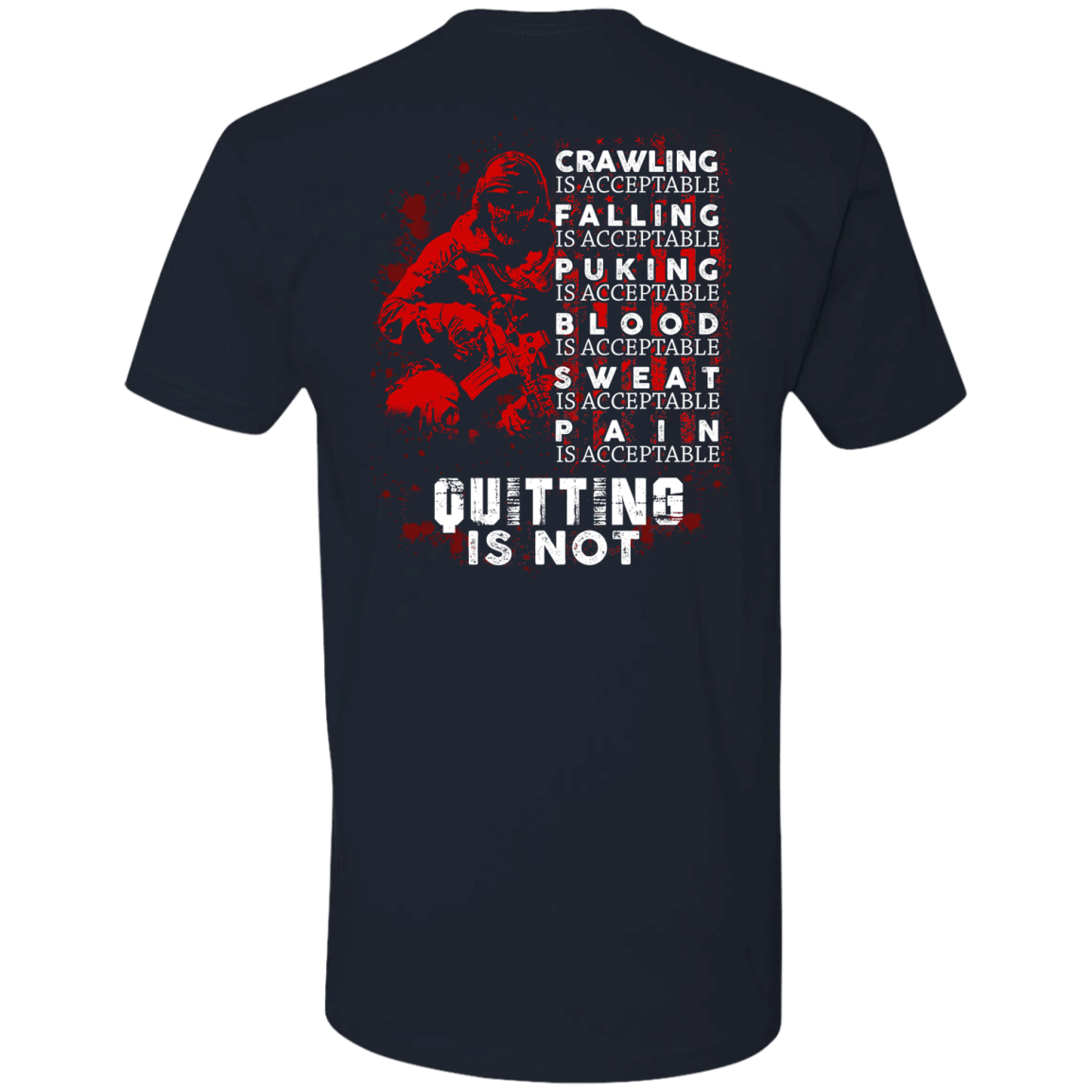 SPARTAN WARRIOR-T-Shirt & Hoodie-Premium T-Shirt-Midnight Navy