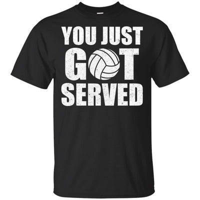 You Just Got Served Gifts For Volleyball Lovers-T-Shirt & Hoodie-Classic T-Shirt-Black