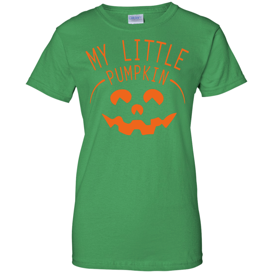 My Little Pumpkin Halloween Maternity T-Shirt-T-Shirt & Hoodie-Women's T-Shirt-Irish Green