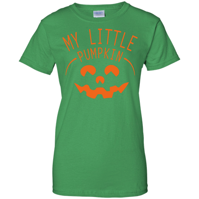 My Little Pumpkin Halloween Maternity T-Shirt-T-Shirt & Hoodie-Women's T-Shirt-Irish Green