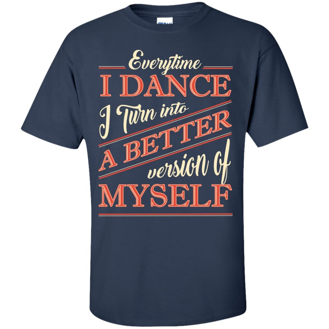 A Better Version Of Myself-T-Shirt & Hoodie-Classic T-Shirt-Navy