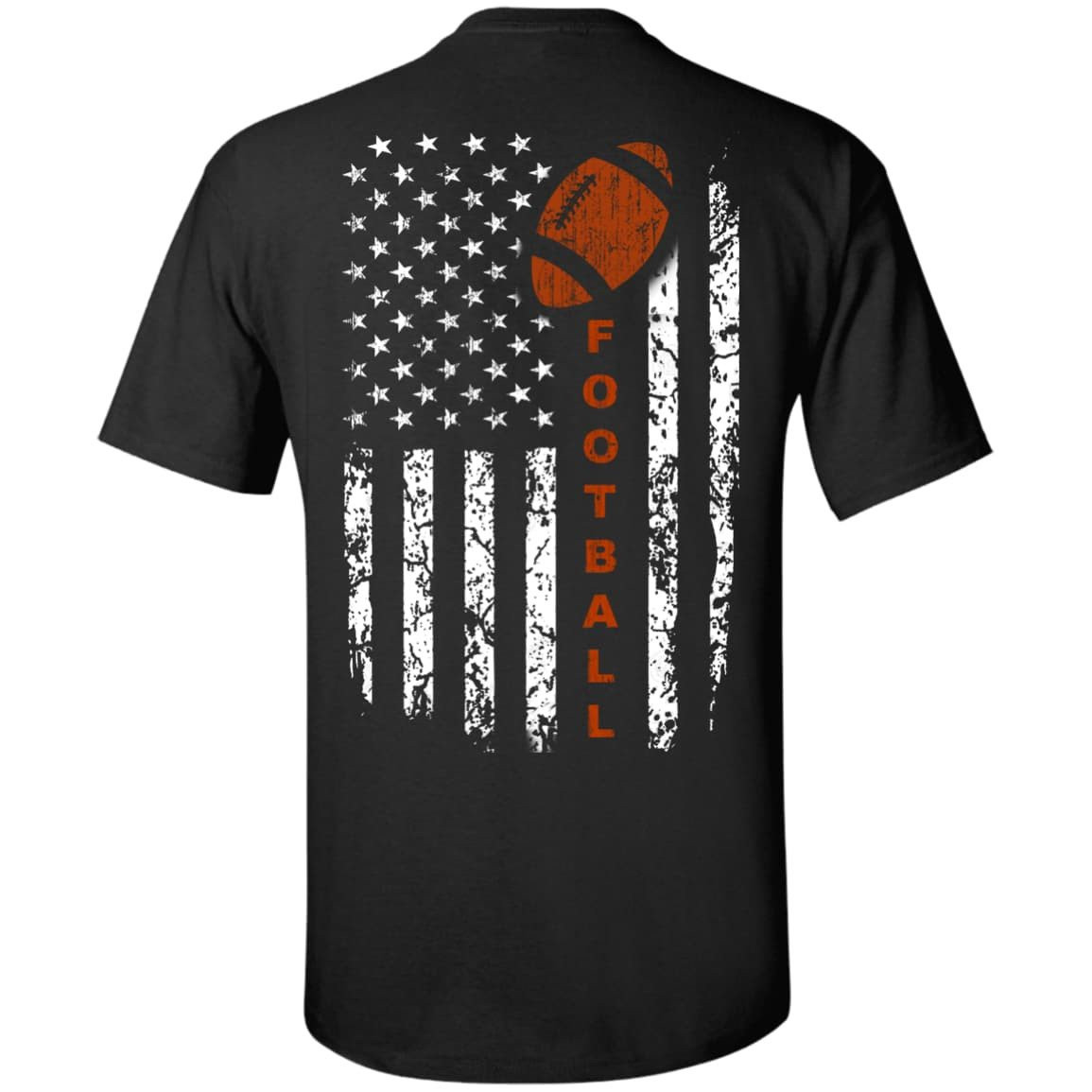 American Football Flag-T-Shirt & Hoodie-Classic T-Shirt-Black
