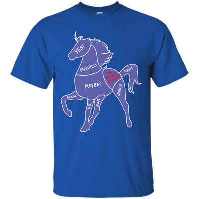 Proper way to pet a Horse lover-T-Shirt & Hoodie-Classic T-Shirt-Royal