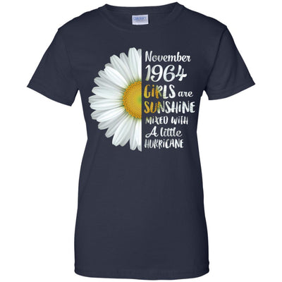 November Girls 1964 57th Birthday Gifts-T-Shirt & Tank Top-Women's T-Shirt-Navy