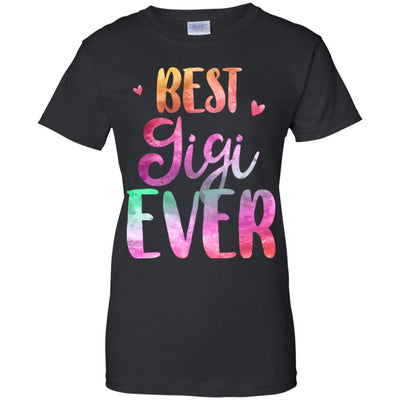 Best Gigi Ever Cute Funny Mothers Day Gift-T-Shirt & Tank Top-Women's T-Shirt-Black