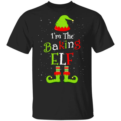 I'm The Baking Elf Family Matching Funny Christmas Group Gift-T-Shirt & Sweatshirt-Classic T-Shirt-Black