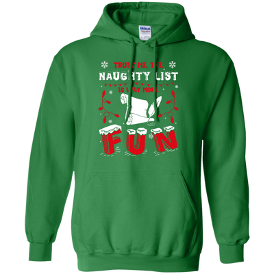 Trust Me The Naughty List Is Way More Fun-T-Shirt & Hoodie-Pullover Hoodie-Irish Green