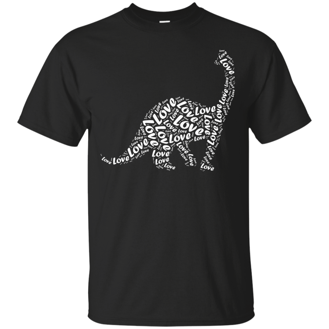 I Love Dinosaur-T-Shirt & Hoodie-Classic T-Shirt-Black