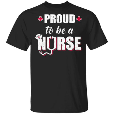 Proud To Be A Nurse Nursing Gift-T-Shirt & Hoodie-Classic T-Shirt-Black