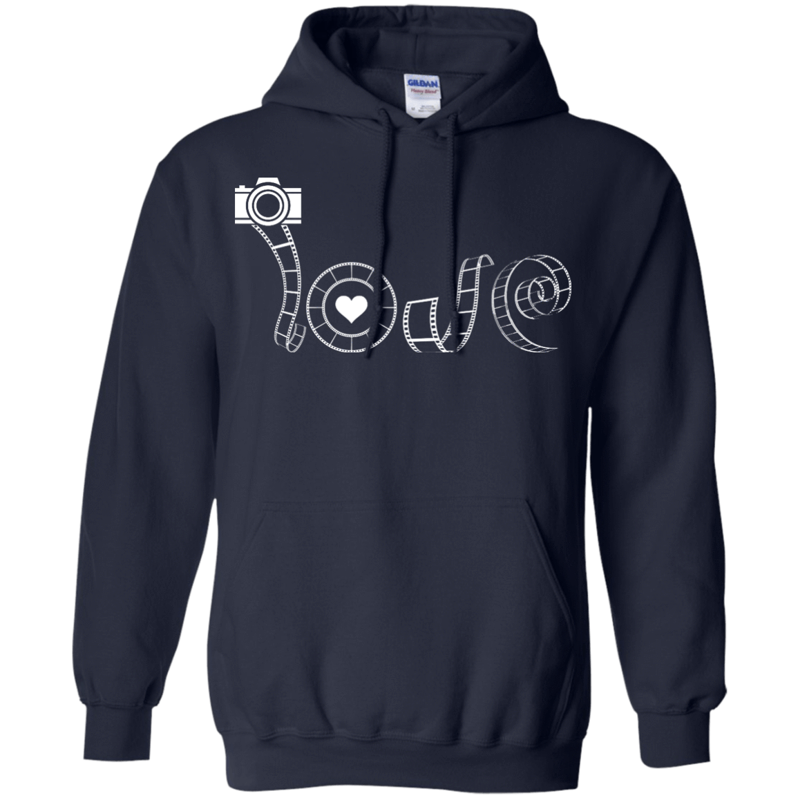 Love Photography-T-Shirt & Hoodie-Pullover Hoodie-Navy