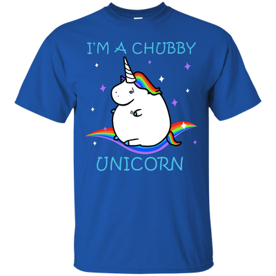 I'm A Chubby Unicorn-T-Shirt & Hoodie-Classic T-Shirt-Royal