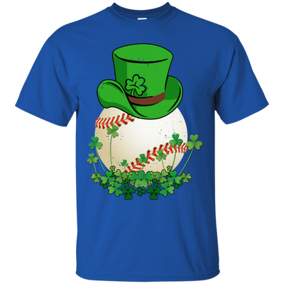 Shamrock Baseball Leprechaun St Patricks Day-T-Shirt & Hoodie-Classic T-Shirt-Royal