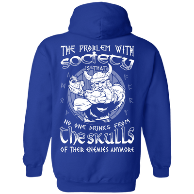 The Problem With Society-T-Shirt & Hoodie-Pullover Hoodie-Royal