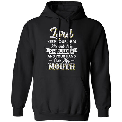 Lord Keep Your Arm Around My Shoulder And Hand Over My Mouth-T-Shirt & Hoodie-Pullover Hoodie-Black