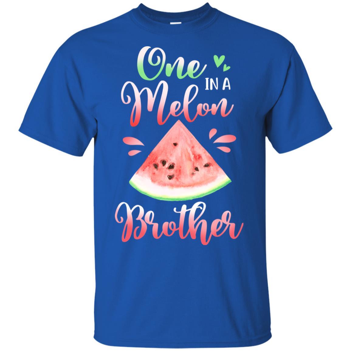 One In A Melon Brother Watermelon Funny Birthday Gifts-T-Shirt & Hoodie-Classic T-Shirt-Royal