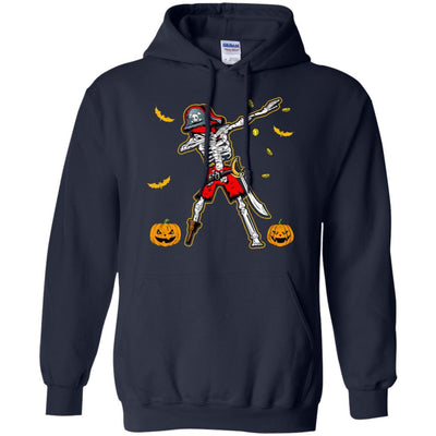 Dabbing Skeleton Pirate For Kids Boys Halloween Gift Dab-T-Shirt & Hoodie-Pullover Hoodie-Navy
