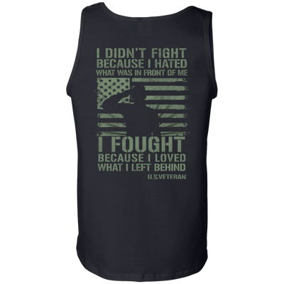 US Veteran Affairs-T-Shirt & Hoodie-Unisex Tank-Black