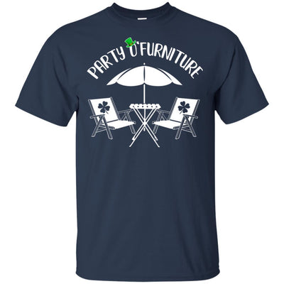 Funny St Patrick's Day Patty O'Furniture-T-Shirt & Hoodie-Classic T-Shirt-Navy