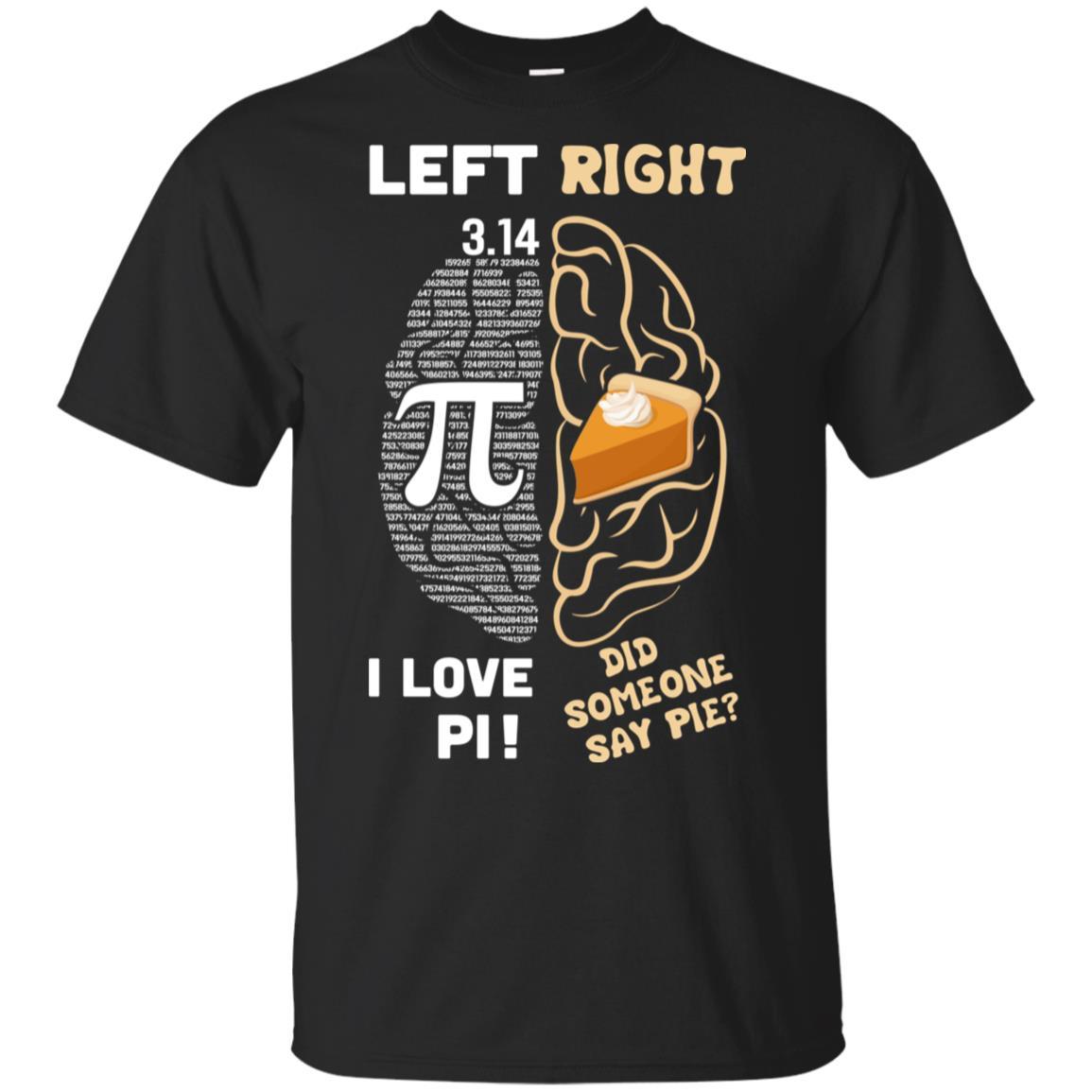 Pi Day Left Vs Right Brain Pie Math Gift