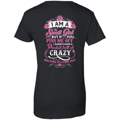 I Am A Sweet Girl-T-Shirt & Hoodie-Women's T-Shirt-Black