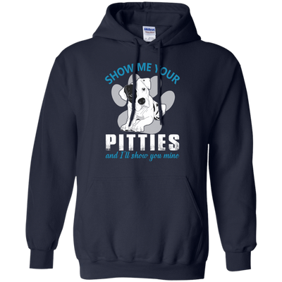 Show Me Your Pitties And I'll Show You Mine-T-Shirt & Hoodie-Pullover Hoodie-Navy