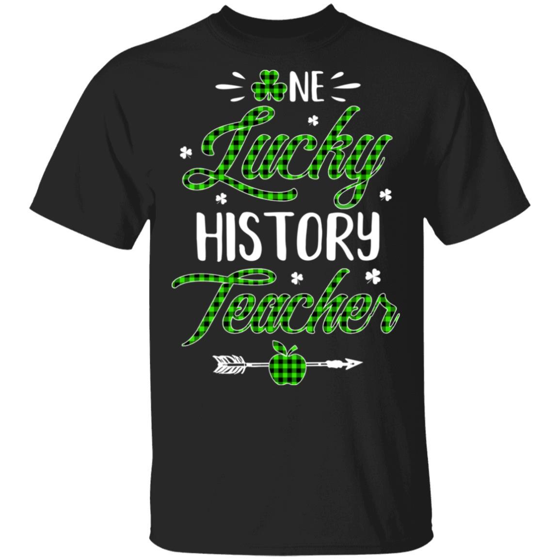 One Lucky History Teacher St Patricks Day Irish Gift